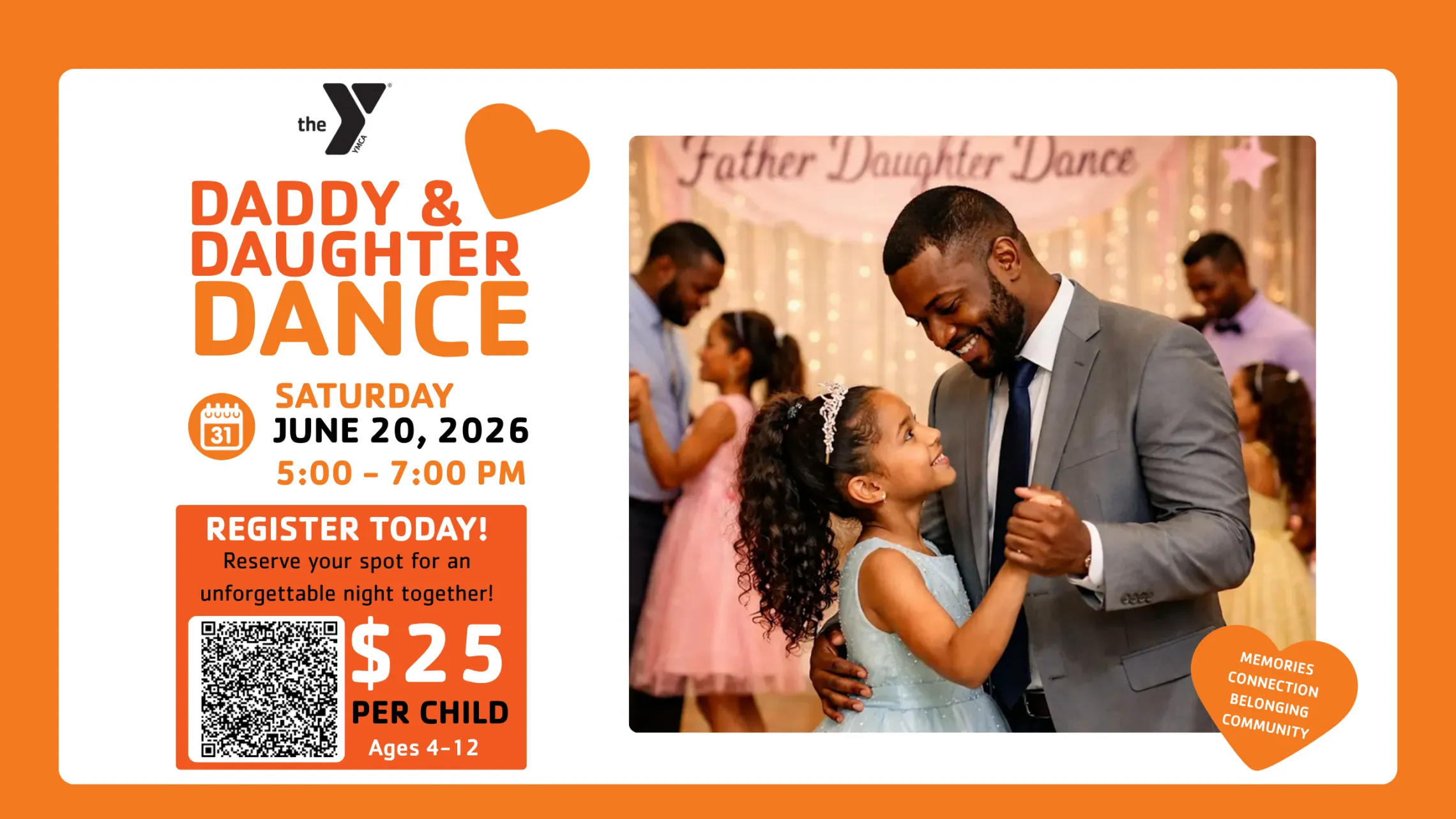 Daddy &amp; Daughter Dance : June 20th